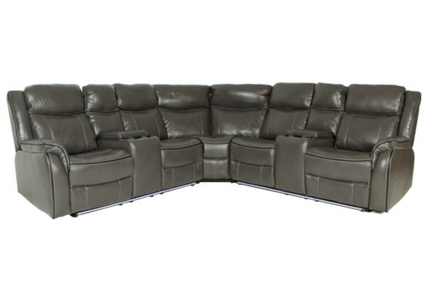 Reclinersohva ALMA harmaa sähköinen