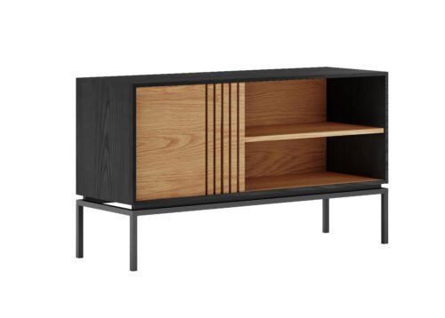 TV-taso 22807 musta tammi/tammi