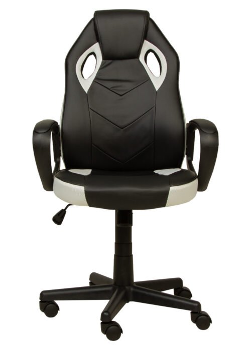 Pelituoli MIKA 611386 musta/valkoinen