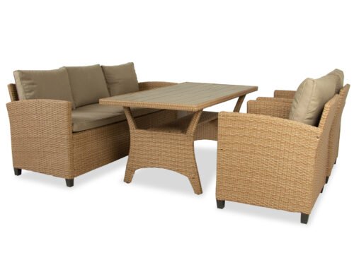 Puutarhakalustesetti ALICE beige