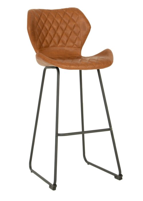 Baarituoli ALICE ruskea PU