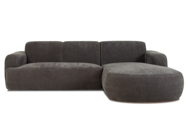 Kulmasohva PAOLO oikea tummanharmaa