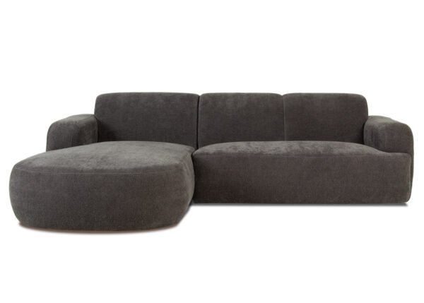 Kulmasohva PAOLO vasen tummanharmaa