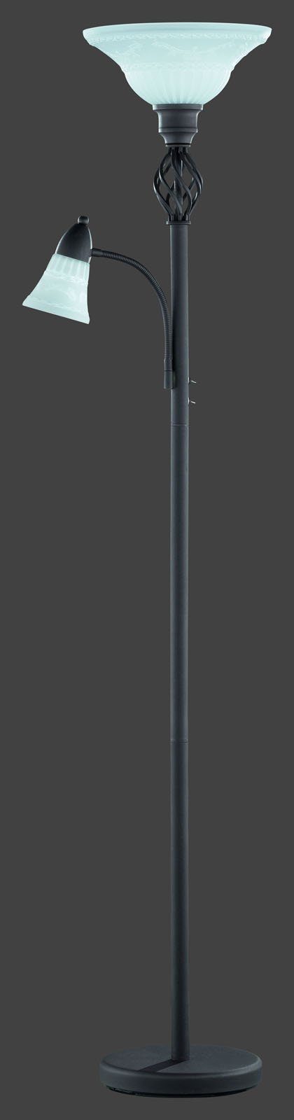 Lattiavalaisin RUNA ja rustiikkinen lukulamppu