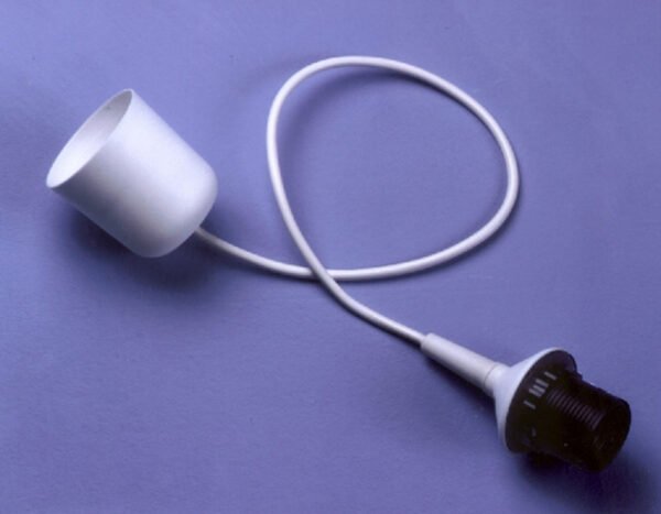 Riippuvalaisin PAULA valkoinen