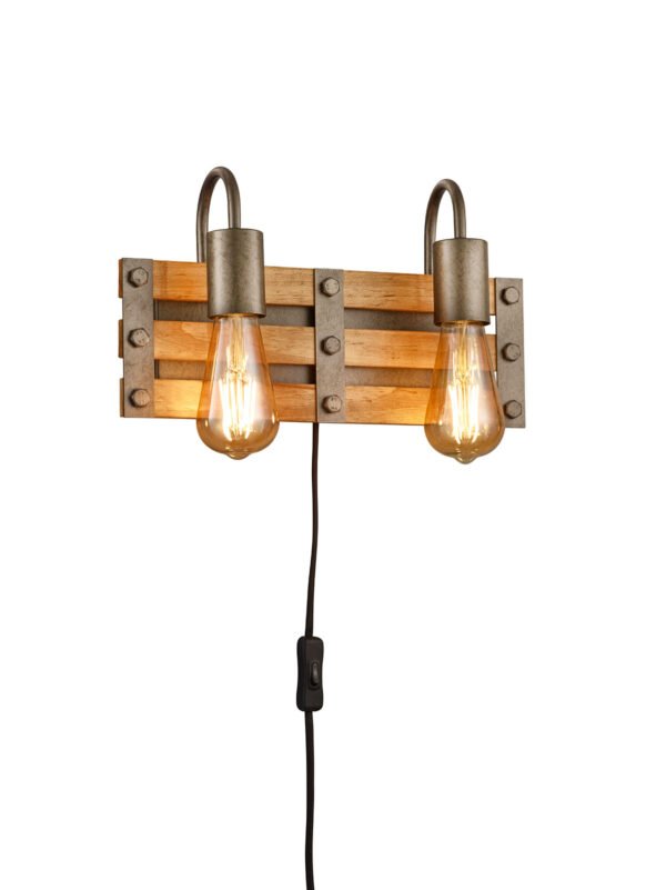 KARL-seinävalaisin, 2-osainen, antiikkinikkeli