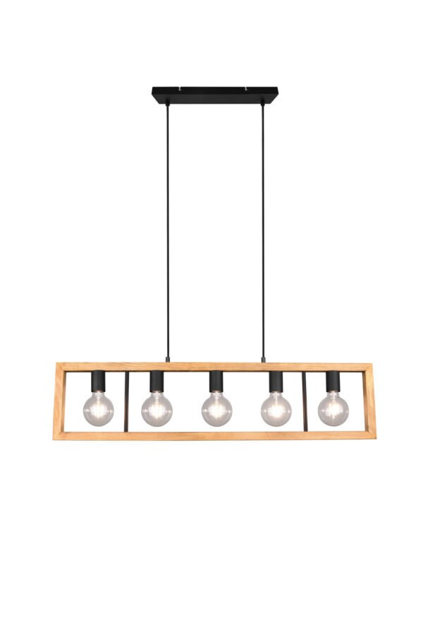 Riippuvalaisin AXEL 5 mattamusta