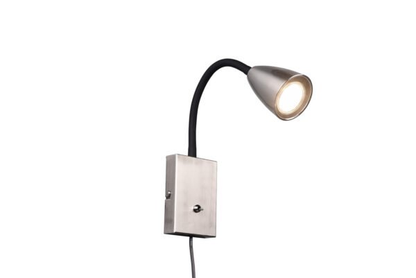 Seinävalaisin WILLIAM matta nikkeli