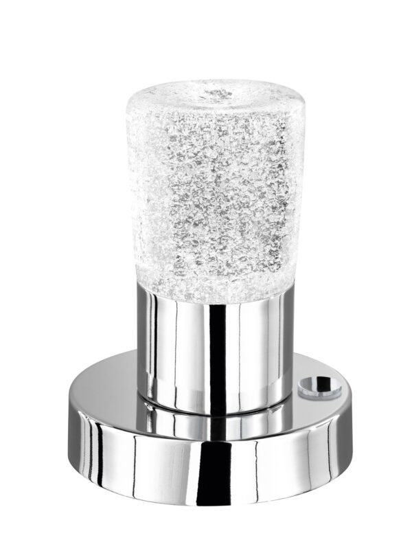 COLETTE-pöytävalaisin kromi