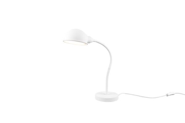 Pöytävalaisin PENELOPE mattavalkoinen