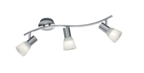 Kohdevalo LEO 3-polttimoinen matta nikkeli