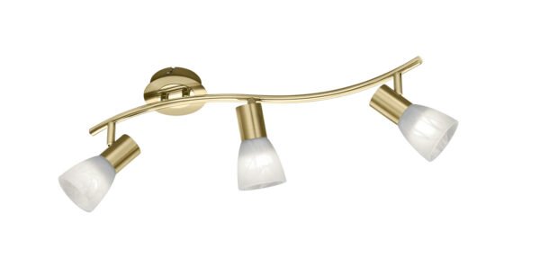 Kohdevalaisin LEO, 3-osainen, matta messinki