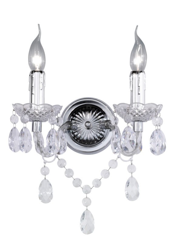 Seinävalaisin LÜSTER kromi