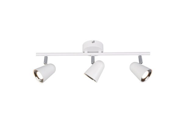 Spottivalaisin TOPI, 3-osainen, mattavalkoinen