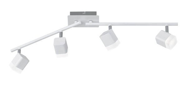 Kohdevalo ROBERTO 4-lamppuinen mattavalkoinen