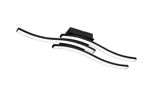 Kattovalaisin ROBERTO, 3-osainen, mattamusta