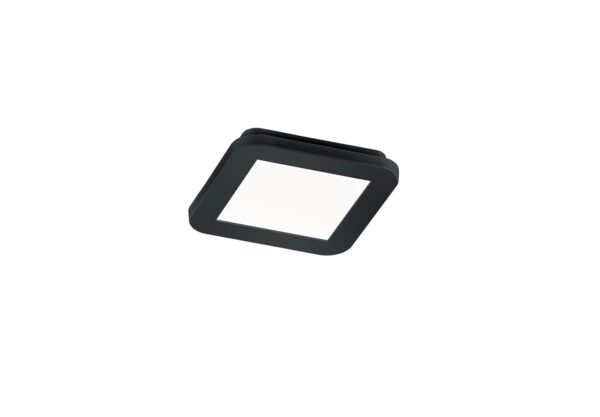 Kattovalaisin CAMILLA 17×17 cm mattamusta