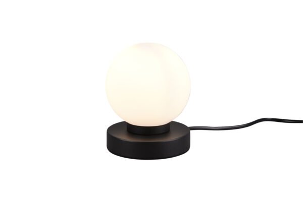 Pöytävalaisin PIPER II mattamusta