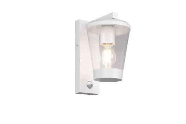 CAMILLA-seinävalaisin sensorilla, mattavalkoinen