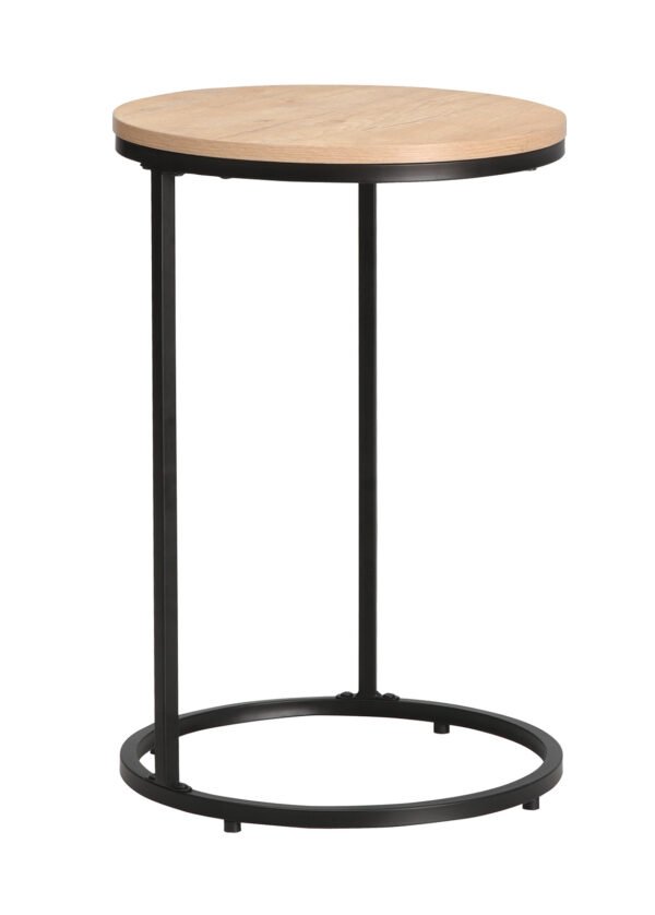 Sivupöytä RIINA vaalea tammi/musta