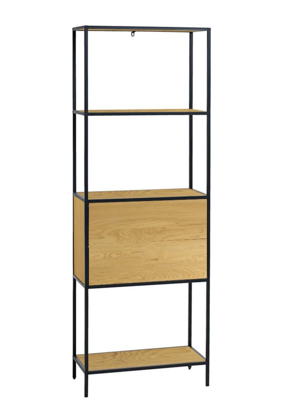 Hylly RIINA tammi/musta