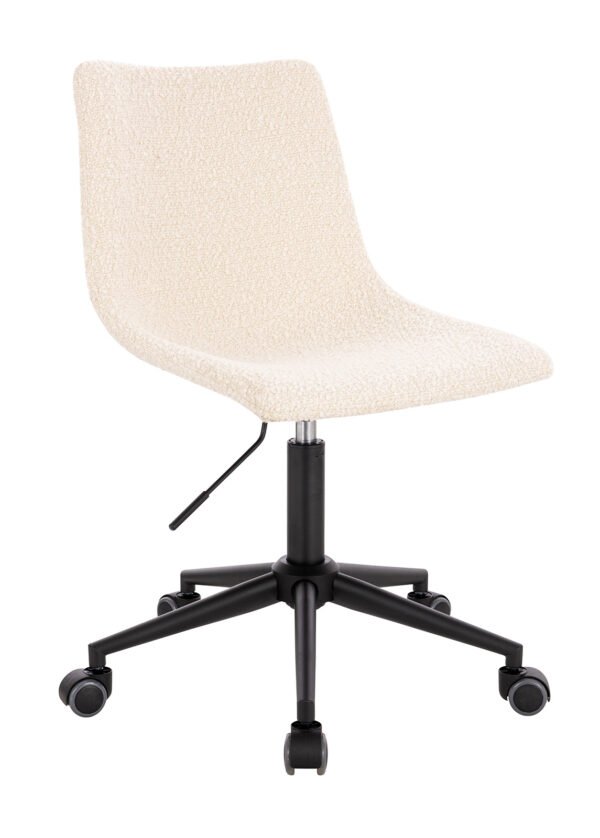 Työtuoli TAPIO valkoinen boucle-kuvio