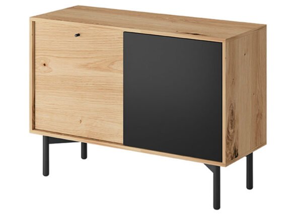 Lipasto FLORENCE artesaanitammi/musta