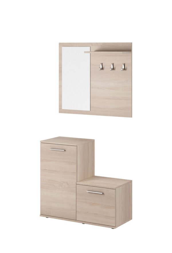 Vaatekaappi MONICA vaalea tammi