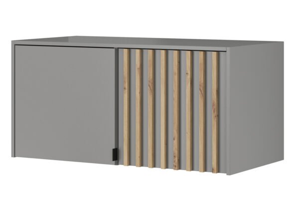 Vaatekaappi NICOLE 2D harmaa