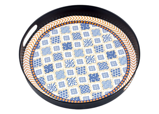 Tarjotin FREYA 35,36 cm sininen/musta - Image 2