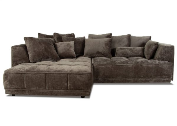 Kulmasohva TILDA vasen harmaa