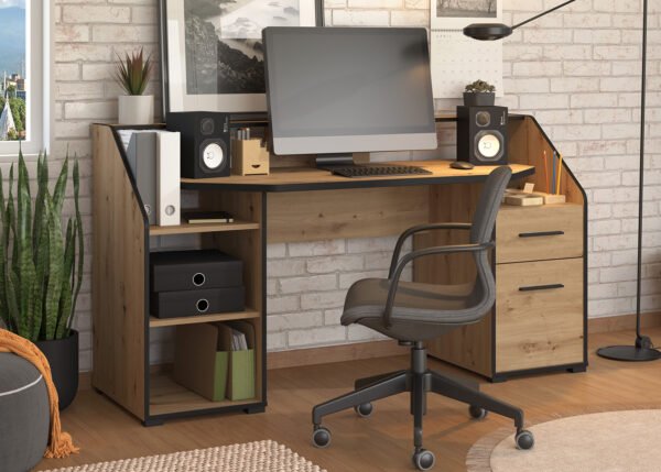 Työpöytä BIANCA tammi