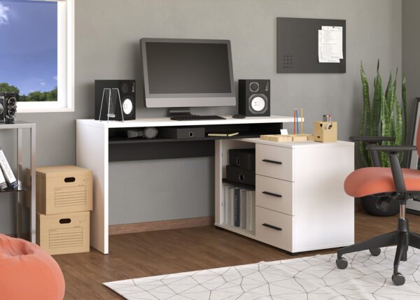 Työpöytä ARVO valkoinen