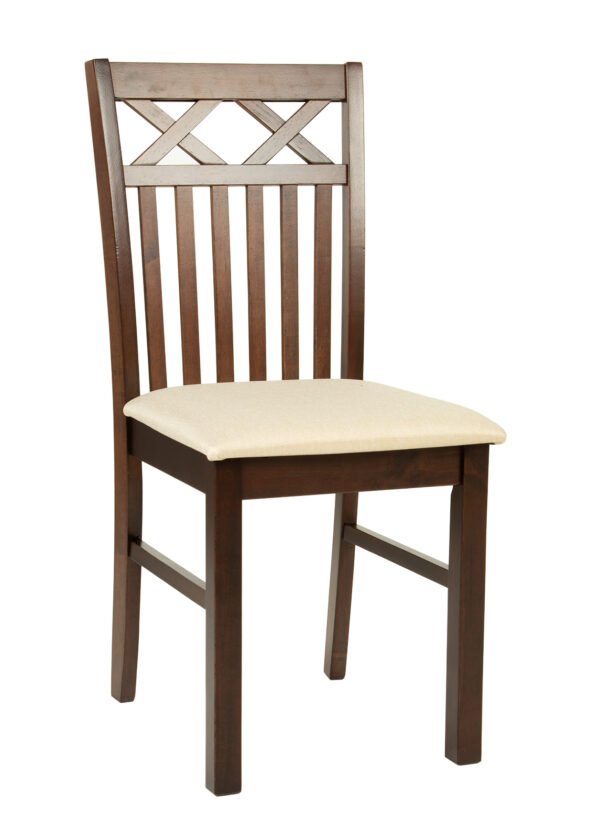 Tuoli VICTORIA kermanvärinen/ruskea