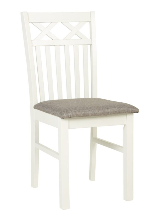 Tuoli VICTORIA harmaa/valkoinen