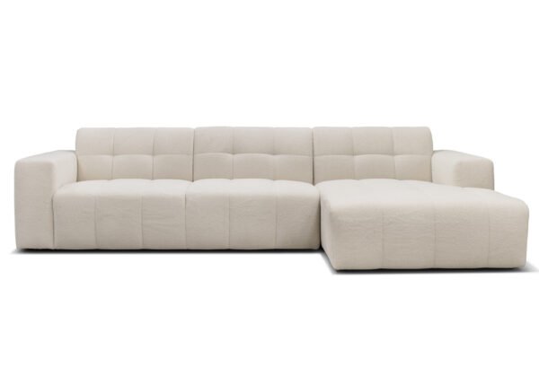 Kulmasohva VEERA beige oikea kulma