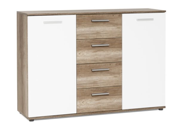 Lipasto JACK 2 tumma tammi/valkoinen