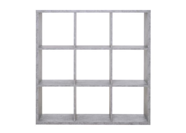 Hylly MAXINE-9 harmaa