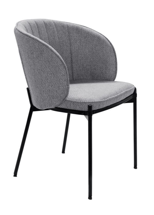 Tuoli SAARA vaaleanharmaa