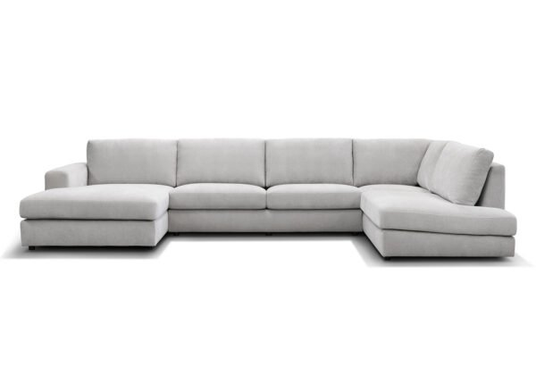 Kulmasohva RIINA Set 4 oikea vaaleanharmaa