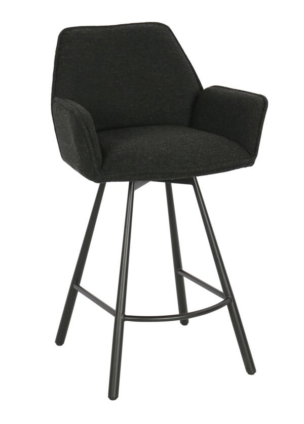 Baarituoli ROBERTO musta