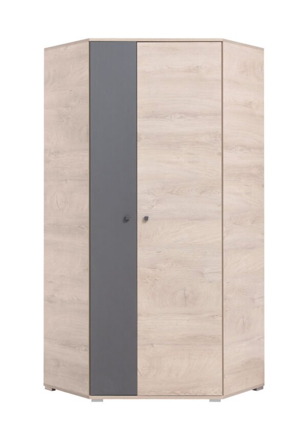 Kulmavaatekaappi DARIO 2 tammi/antrasiitti