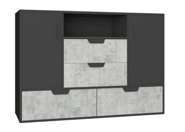 Lipasto NADINE 7 harmaa