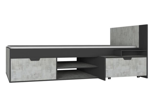 Sänky NADINE 13 harmaa