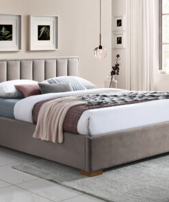 Sänky HAILEY beige sametti - Image 2