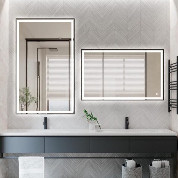 Seinäpeili SADIE valaistuksella