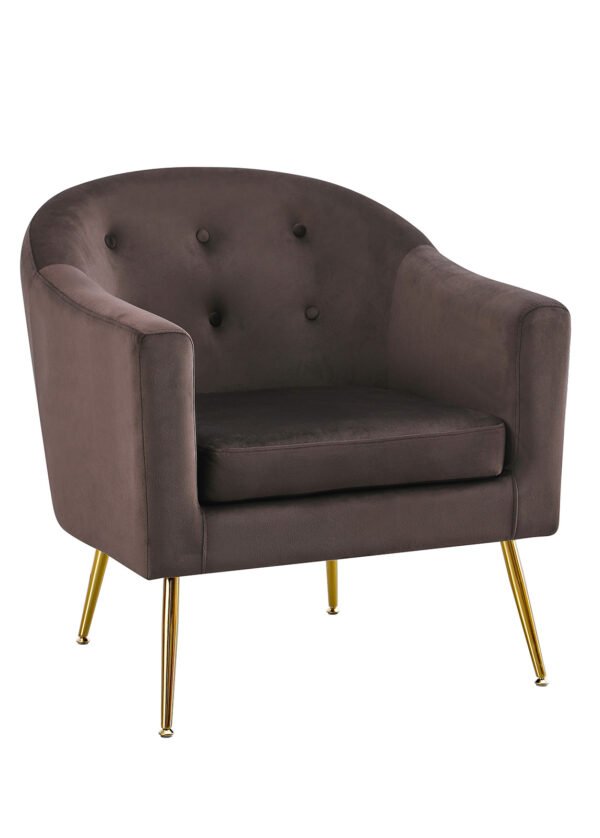 RENATO-nojatuoli ruskea