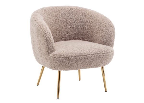 SILVIA-nojatuoli ruskea