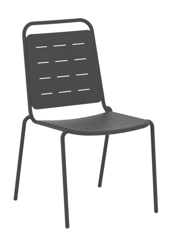 Puutarhatuoli SOPHIE tummanharmaa