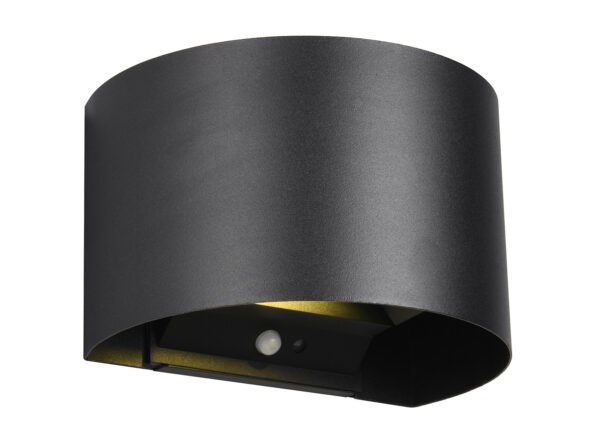 TAPIO-seinävalaisin musta matta